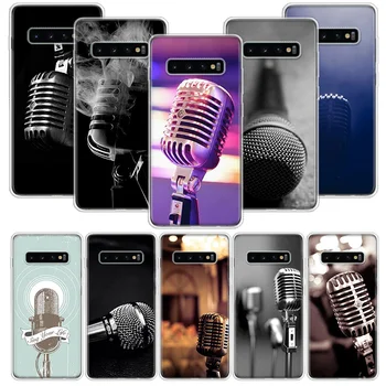 Muzica microfon Caz pentru Samsung Galaxy A51 A71 A50 A70 A30 A20E A10 A40 M30S A10S A20S A6 A7 A8 A9 + Plus 2018 Acoperire