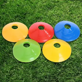 50pcs/lot Moale Disc de Formare de Fotbal de Conuri Marker Discuri de Fotbal Sport Farfurie de Divertisment Accesorii de Sport 5*19.5 cm