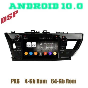 Android 10.0 Auto GPS DVD Player pentru toyota Corolla 2016 Orientul Mijlociu versiune cu DSP wifi usb 4+64GB Multimedia Auto