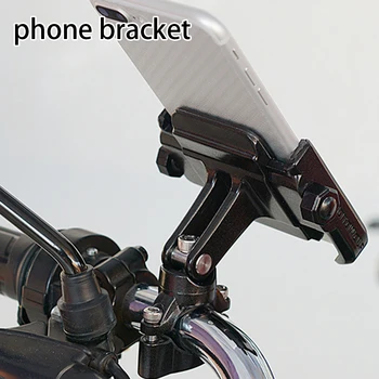 Titularul De Telefon Mobil Universal Stabil Portabil De 360 De Grade Rotativ Reglabil Cu Bicicleta Motocicleta Mâinile Libere Din Aliaj De Aluminiu Flexibil