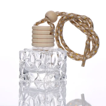 1 buc 8 ml 10ml Opțional sticle Goale Masina ornamente interior Auto Articole Auto parfum pandantiv Pentru Uleiuri Esențiale Difuzor