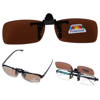 Femei Barbati Polarizati Clip-On ochelari de Soare de Conducere Auto Soare Glasse Noapte Viziune Ochelari de protecție Anti-orbire pentru baza de Prescriptie medicala Optice Cadru