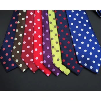 23 Culori de Moda 8cm Afaceri Cravate Barbati Rafinat Săgeată de Înaltă Calitate Dot Gât Cravată Pentru Costum Petrecere Club de Întâlnire Casual Legături