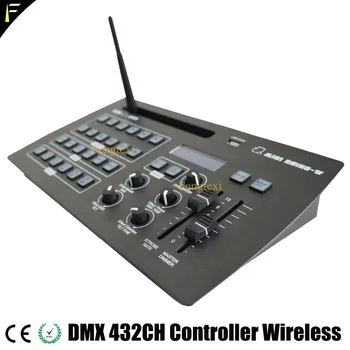 Mini Rhino Wireless Consola 432 Canal DMX Controler de Culoare Gobo Show Pauză de Iluminat de Comandă Controler