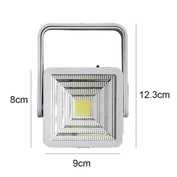 LED Lampă Portabilă Solar Super-Puternic USB Power Bank Lumina Grădină în aer liber, Drumeții Cort de Lampa cu Lumina de Noapte