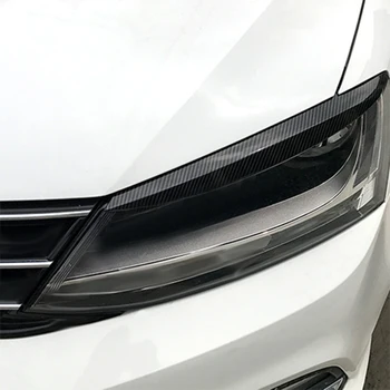 Faruri auto Spranceana Pleoape Autocolant pentru Volkswagen Jetta MK6 Masina Negru