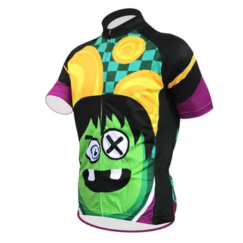 Sport, Ciclism îmbrăcăminte hombre Desene animate Frankenstein Model Barbati Maneca Tricouri de Ciclism jersey triathloncross mtb dhP Vara ma