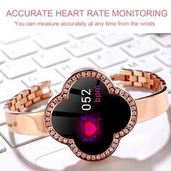 Femei Ceas Inteligent Brățară Tensiunii Arteriale Monitor de Ritm Cardiac Bratara Fitness Tracker Pentru Android iOS Doamnelor Ceasuri S6