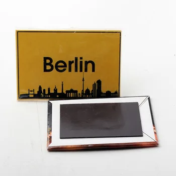 Garman Berlin Metal învelită Tablă cositorită Magneți de Frigider ,de Calitate Suveniruri pentru lume Atracție