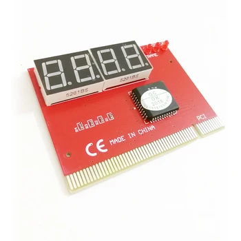 Computerul PCI POST de Card de Placa de baza cu LED 4 Cifre de Diagnosticare PC-ul Analizor de Test POST de Carduri de Plastic sau Metal de Înaltă Stabilitate Express Card