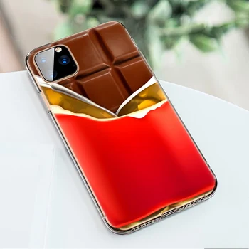 Alenka bar de ciocolată wonka Silicon Telefon Caz pentru Apple iPhone 12 Mini 11 Pro XS Max X XR 6 6S 7 8 Plus 5 5S SE 2020 de Acoperire