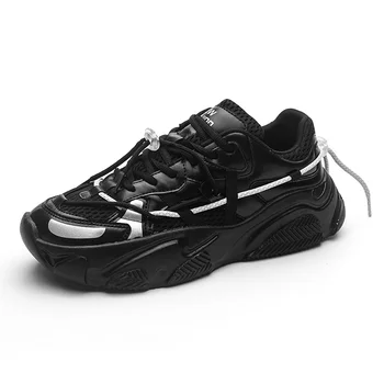 Pantofi pentru bărbați Adidași de sex Masculin Vulcanizat Pantofi Încălțăminte ușoară Negru Tenis Masculino Pantofi Casual