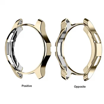 TPU Placare Coajă de Protecție Pentru Samsung Galaxy Watch 46mm Bezel Caz Cadru Protector Pentru Galaxy Smart Watch 42mm Accesorii