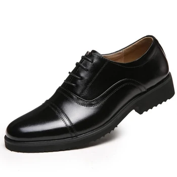 Vara Plus Dimensiune 48-39 Barbati Pantofi Eleganți Din Piele Ofițer Pantofi Barbati Cool Militar Profesionist Pantofi Oxfords Black Apartamente