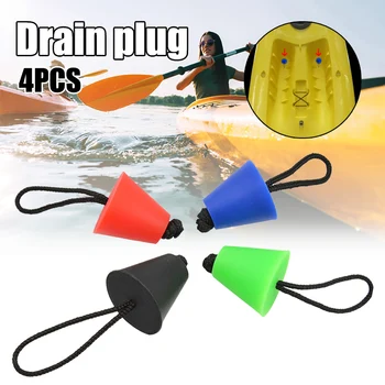 Nou-4buc Universal Silicon Caiac Scupper Plug Kit Canoe Orificiile de Scurgere Dop de Cep de Înlocuire Parte FIF66