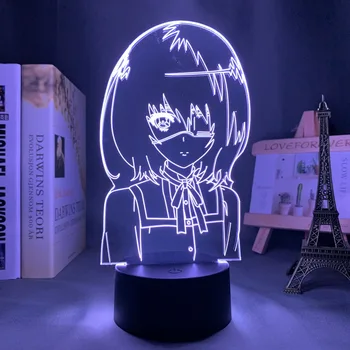 O altă Mei Misaki a Condus Lumina de Noapte Pentru Decor Dormitor Veioza Cadou de Ziua BL Anime 3d Lampa Mei Misaki o Altă Picătură de Transport maritim
