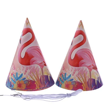 101pcs/lot 6 copii Drăguț Stil Nou Flamingo Partid Set Tacamuri de masa Placă de acoperire Servetele Happy Birthday Party Decor și accesorii
