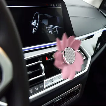Mașină nouă Priză de Aer Rotative petale de Aromoterapie Mașină cu Aer Condiționat de Evacuare a Aerului Parfumuri accesorii Auto interioare Auto styling
