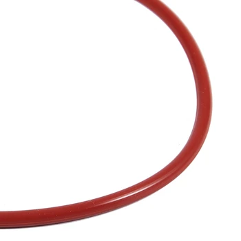 Silicon rosu Oana Inel de Etanșări de Arbore de 110mm x 104mm x 3.5 mm