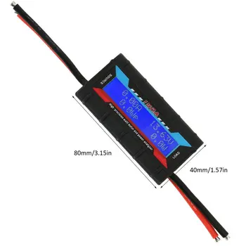 Portabil Ecran LCD Putere Analizor Digital Watt/Volt/Amp Tester Ampermetru Vântul Solar Analizor de Curent a Contorului de Energie