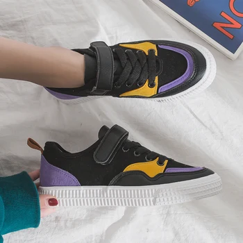 Noua Moda De Primăvară Femei Adidasi Panza Pantofi Casual Pantofi De Sex Feminin, Formatori O Dantela Sus Doamnelor Pantofi Plat Pentru Femei