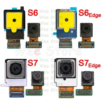 Original Spate Camera video Frontală Flex Pentru Samsung Galaxy S6 S7 Edge G935F G935V S7 G930F G930V Principal din Spate Camera Spate Flex Cablul