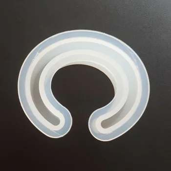 DIY Bijuterii Durabil Instrument de Luare a Deschide Manșetă Brățară Manual Rășină Transparentă Flori Brățară Silicon Mucegai Mucegai, Rezistent la Căldură