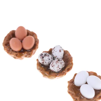 2 buc/lot mai Nou MINI păpuși în miniatură-Un coș de ouă mini mobilier accesorii de vânzare fierbinte