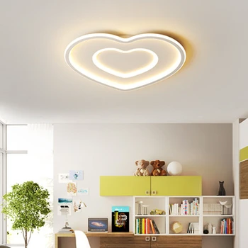 Led-Uri Moderne Candelabru Tavan Lumini Simple De Iluminat Pentru Living Dormitor Camera De Studiu Aur Alb Candelabru Corpuri Estompat