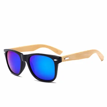 Fierbinte stil de bambus sunglassesfor bărbați și femei ,bambus templu ochelari de soare ochelari de soare oglinda
