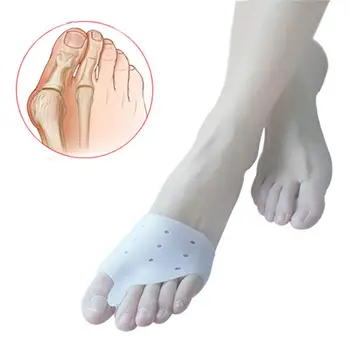 1 Pereche Hallux valgus Degetul Mare Separator de Inflamație la picior Corector Silicon Ameliorarea Durerii Picior de Îngrijire Instrument Picior Utilizați Instrumentul de Îngrijire Ortopedice pad