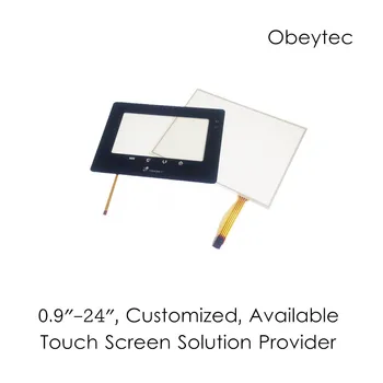 Obeytec 8inches Rezistență Touchscreen panou, 4:3, 4 fire Panou Tactil numai, zonă Activă 163.4*122.4 mm, TS080A4B01