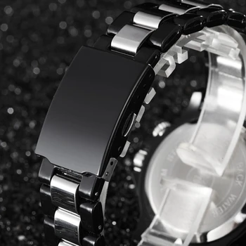 Noua Moda de Brand OHSEN Analog Cuarț Ceas de mână de Lumină LED Femei Doamnelor Fete Sport Impermeabil Negru Elegant Ceasuri Cadou