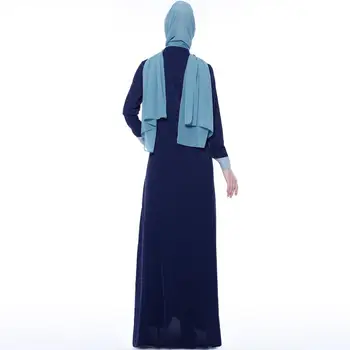 Elegant 2019 Noi Abaya Femeile Musulmane Cămașă Rochie Maxi Islamic, Mozaic Caftan De Epocă Jilbab-Ul Halat Rochia Arabe Rochie Petrecere Cocktail