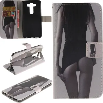 Acoperi caz Pentru LG V10 Tigru\Bufnita\Femeie Model din Piele PU Stand Portofel Flip cu Suport Card Pentru LG V10 F600 5.7 inch Capacul din Spate