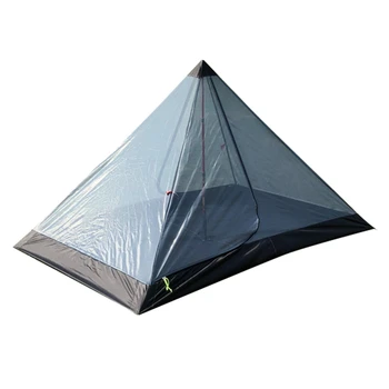 Ultralight Piramida Net De Vară Plasă De Cort 1-2 Persoane În Aer Liber Camping Cort Respingător Net Cort Plaja Plasă De Corturi