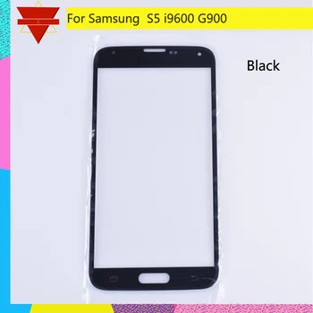 Pentru Samsung Galaxy S5 i9600 G900F G900H G900A G900 SM-G900F Ecran Tactil de Sticlă din Față a Panoului Tactil Exterior Lentile de Sticlă NU LCD