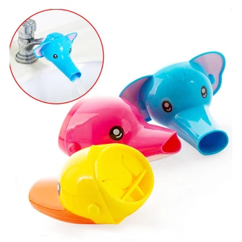Material Plastic 3 Modele de Animale Extinde Duza pentru Copii, Spălare de Aerator Robinet