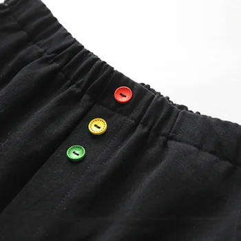 Pantaloni scurți Femei Butonul Solid Chic Simplu Dulce Talie Mare Toate-meci Vrac Elevii coreeană Stil Harajuku de zi cu Zi Streetwear Ulzzang