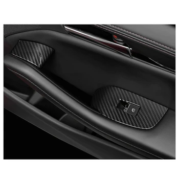 Masina Ușă Interioară Fereastră Ridicați Cotiera Comutator Capac Panou Ornamental Cadru Decorativ pentru Mazda CX-30 CX30 2020