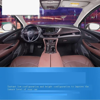 Akcesoria Samochodowe Auto Interior Decor Autocolant Accesorii Auto Mânerul Ușii de Viteze Consola centrala Sistem DE Buick Envision