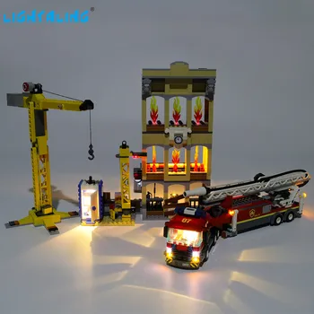 Lightaling Lumină Led-uri Kit Pentru 60216 ORAȘ Seria Centru de Pompieri