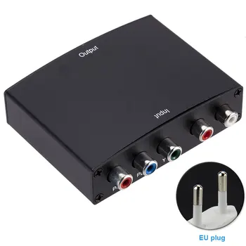 DC 1080P Cu Mufă Audio RGB Alimentare Adaptor Durabil Cablu Component Ușor Pentru a Instala Piese de 5v YPBPR Pentru a Video Converter