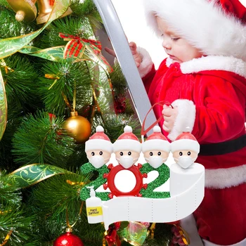 2020 Carantină De Crăciun, De Anul Nou Familia Decor Cadou Produsul Personalizat Agățat Ornament, Decor Zile De Nastere Partid Pandantiv