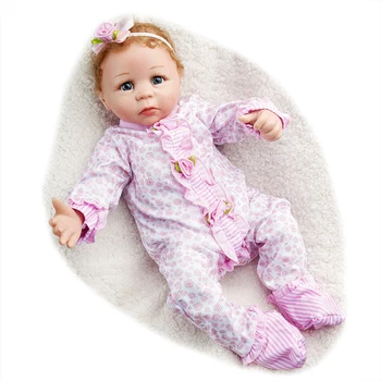 19 Inch Katie Renăscut Baby Doll Vinil Realiste Nou-nascut Bebe Corpul Renăscut Păpuși Jucarii pentru Fete Pentru Copii RBG LoL Cadou