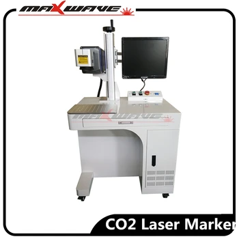 Wuhan ieftin co2 mașină de marcare cu laser pentru non metal materiale/marcare cu laser