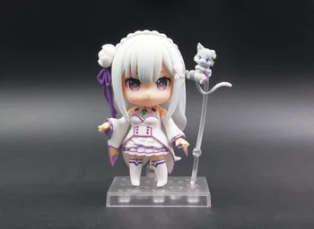 Re Zero Incepand de Viață într-o Altă Lume Emilia Anime Figura Jucărie Mini Fata Sexy din PVC Figura de Acțiune de Colectare de Jucării Model de Papusa Cadou