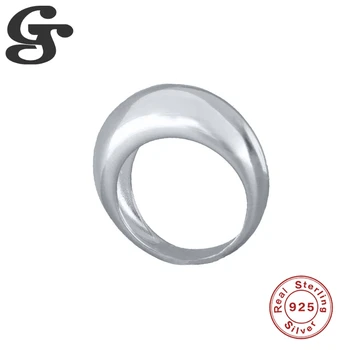 GS Simplu Deget Inele Argint 925 pentru Femei Bijuterii Fine Geometrice Ciolan BOHO Vintage Design Neobișnuit de sex Feminin Anillos