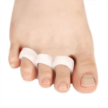 2 buc Gel Separatoare de Deget de la picior Tărgi de Aliniere se Suprapun Degetele de la picioare Orteze & Degetele de la picioare Ciocan Ortopedice Perna de Îngrijire de Picioare Pantofi Tălpi