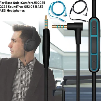 O Cablu de Înlocuire a Cablului de Confort QC25 QC35 SoundTrue OE2 OE2I AE2 AE2I Casti cu Microfon